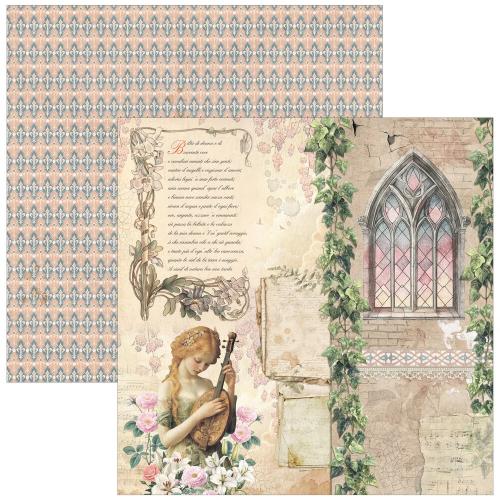 Ciao Bella Courtly Love 12x12 Inch Paper Pad (12pcs) (CBPM097) - Postage as per Actual