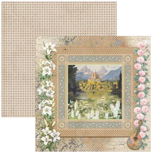 Ciao Bella Courtly Love 12x12 Inch Patterns Pad (8pcs) (CBT097) - Postage as per Actual