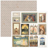 Ciao Bella Courtly Love 12x12 Inch Patterns Pad (8pcs) (CBT097) - Postage as per Actual