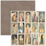 Ciao Bella Courtly Love 12x12 Inch Patterns Pad (8pcs) (CBT097) - Postage as per Actual