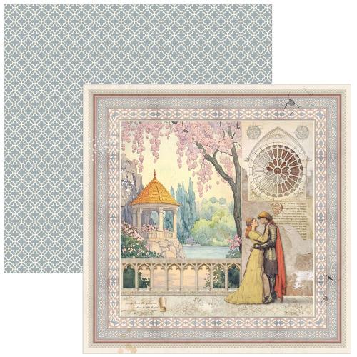 Ciao Bella Courtly Love 8x8 Inch Paper Pad (12pcs) (CBH097)