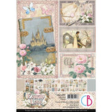 Ciao Bella Courtly Love A4 Creative Pad (9pcs) (CBCL097)