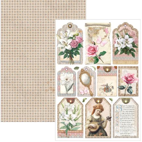 Ciao Bella Courtly Love A4 Creative Pad (9pcs) (CBCL097)