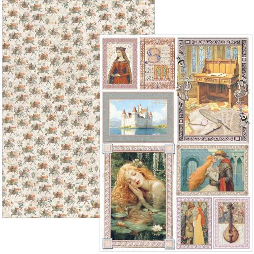 Ciao Bella Courtly Love A4 Creative Pad (9pcs) (CBCL097)