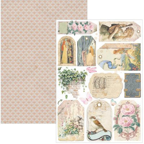 Ciao Bella Courtly Love A4 Creative Pad (9pcs) (CBCL097)