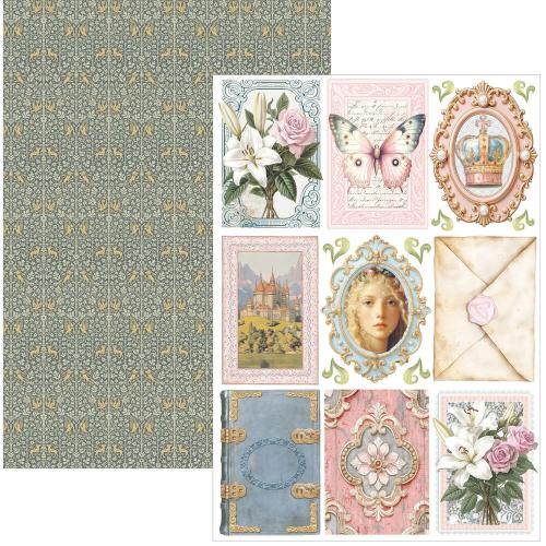Ciao Bella Courtly Love A4 Creative Pad (9pcs) (CBCL097)