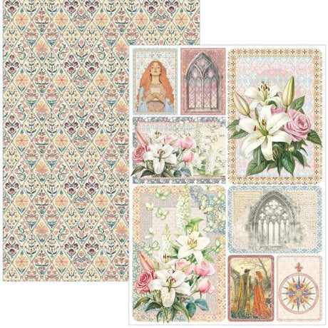 Ciao Bella Courtly Love A4 Creative Pad (9pcs) (CBCL097)