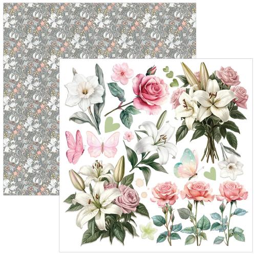 Ciao Bella Courtly Love 6x6 Inch Fussy Cut Pad (24pcs) (CBQE097)