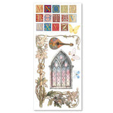 Ciao Bella Courtly Love Transparent Adhesive Sheets (5pcs) (CBI016)