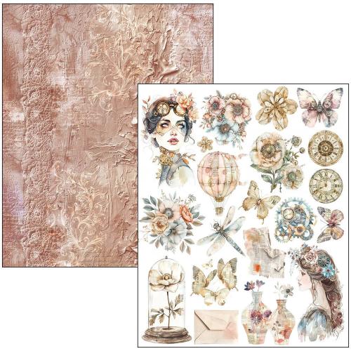 Ciao Bella Lost in Time A4 Maxi Mixed Media Book (MA007)