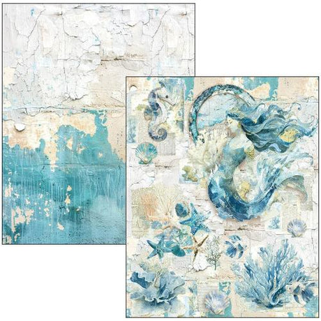 Ciao Bella Edge of the Ocean A4 Maxi Mixed Media Book (MA008)
