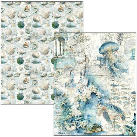 Ciao Bella Edge of the Ocean A4 Maxi Mixed Media Book (MA008)