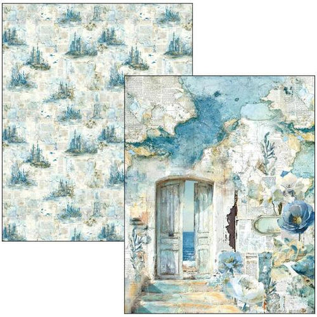 Ciao Bella Edge of the Ocean A4 Maxi Mixed Media Book (MA008)