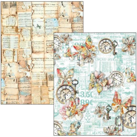 Ciao Bella The Sound of Spring A4 Maxi Mixed Media Book (MA009)