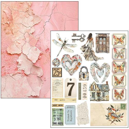 Ciao Bella The Sound of Spring A4 Maxi Mixed Media Book (MA009)