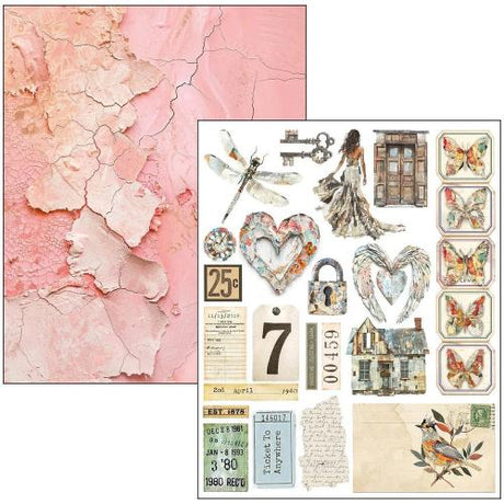 Ciao Bella The Sound of Spring A4 Maxi Mixed Media Book (MA009)