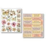 Ciao Bella Lost in Time Mixed Media Stickers (10pcs) (MB011)