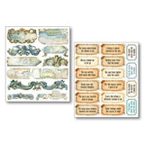 Ciao Bella Edge of the Ocean Mixed Media Stickers (10pcs) (MB012)