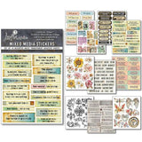 Ciao Bella The Sound of Spring Mixed Media Stickers (10pcs) (MB013)