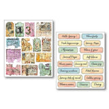 Ciao Bella The Sound of Spring Mixed Media Stickers (10pcs) (MB013)