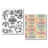 Ciao Bella The Sound of Spring Mixed Media Stickers (10pcs) (MB013)