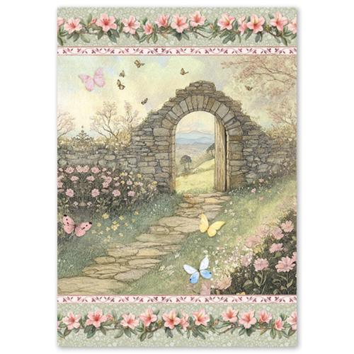 Ciao Bella Courtly Love A4 Rice Paper Mixed (4pcs) (CBRA013)