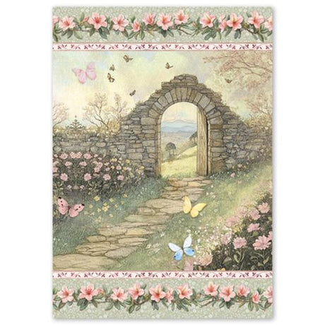 Ciao Bella Courtly Love A4 Rice Paper Mixed (4pcs) (CBRA013)