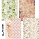 Ciao Bella Lost in Time Craftmix Mixed A5 Paper Pack (8pcs) (MC007)