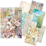 Ciao Bella The sound of Spring Craftmix Mixed A5 Paper Pack (8pcs) (MC009)