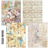 Ciao Bella The sound of Spring Craftmix Mixed A5 Paper Pack (8pcs) (MC009)