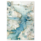 Ciao Bella Edge of the Ocean A4 Mixed Media Rice Paper (4pcs) (MF008)