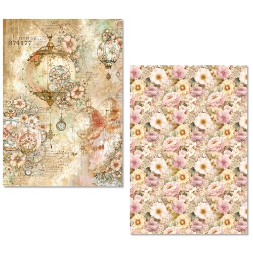 Ciao Bella Lost in Time A5 Rice Paper Mixed (8pcs) (MFS007)