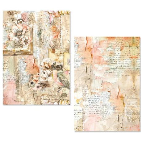 Ciao Bella Lost in Time A5 Rice Paper Mixed (8pcs) (MFS007)
