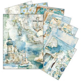 Ciao Bella Edge of the Ocean A5 Rice Paper Mixed (8pcs) (MFS008)