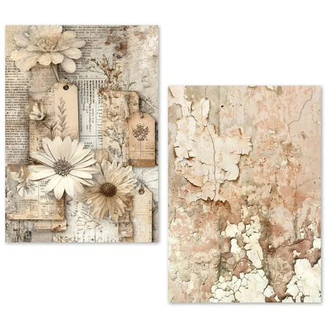 Ciao Bella Wild Blossom A5 Tissue Paper Set (24pcs) (ME004)