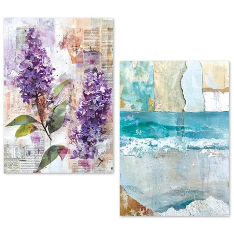 Ciao Bella Wild Blossom A5 Tissue Paper Set (24pcs) (ME004)