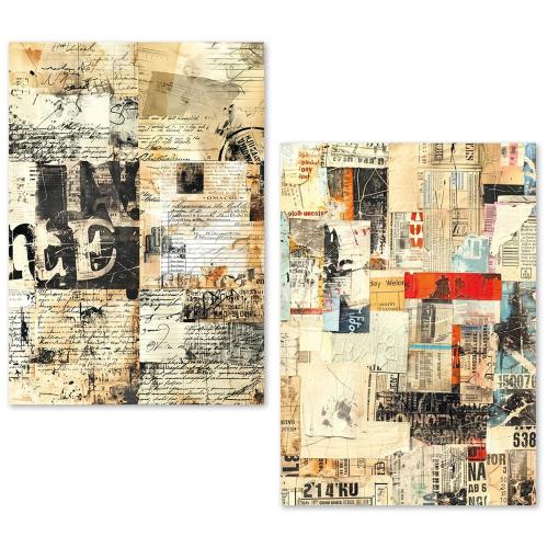 Ciao Bella Fragments of Time A5 Tissue Paper Set (24pcs) (ME005)
