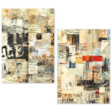 Ciao Bella Fragments of Time A5 Tissue Paper Set (24pcs) (ME005)