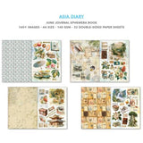 Ciao Bella Asia Diary A4 Junk Journal Ephemera Book (32pcs) (CBB028)