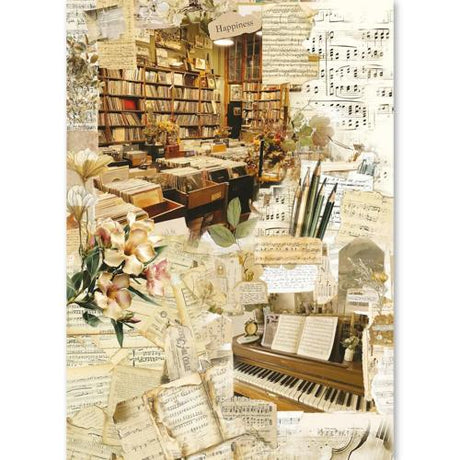 Ciao Bella Seventies A5 Rice Paper Mixed (8pcs) (CBRS043)