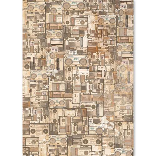 Ciao Bella Seventies A5 Rice Paper Mixed (8pcs) (CBRS043)