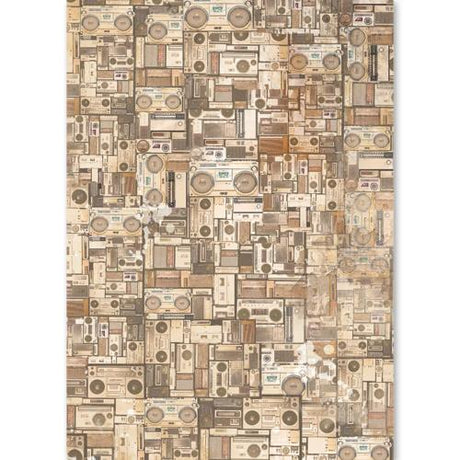 Ciao Bella Seventies A5 Rice Paper Mixed (8pcs) (CBRS043)