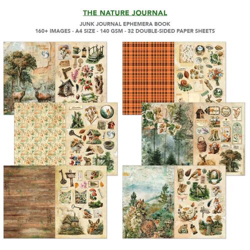 Ciao Bella The Nature Journal A4 Junk Journal Ephemera Book (32pcs) (CBB030)