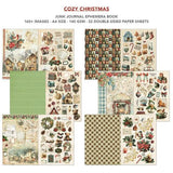 Ciao Bella Cozy Christmas A4 Junk Journal Ephemera Book (32pcs) (CBB031)
