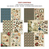 Ciao Bella Cozy Christmas A4 Junk Journal Ephemera Book (32pcs) (CBB031)