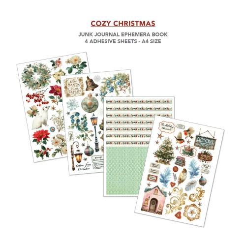 Ciao Bella Cozy Christmas A4 Junk Journal Ephemera Book (32pcs) (CBB031)