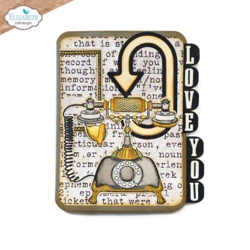 Elizabeth Craft Designs - Clear Stamps-Hello Darling