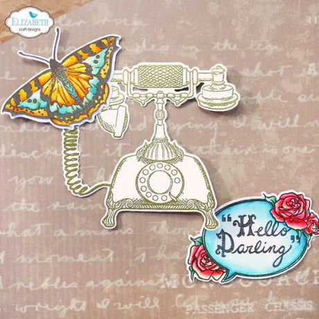 Elizabeth Craft Designs - Clear Stamps-Hello Darling