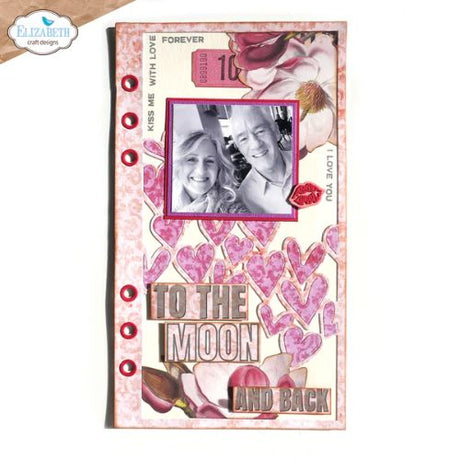 Elizabeth Craft Designs - Planner Essentials 57 - Heart Overlay