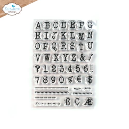 Elizabeth Craft Designs Alphabet Stamps